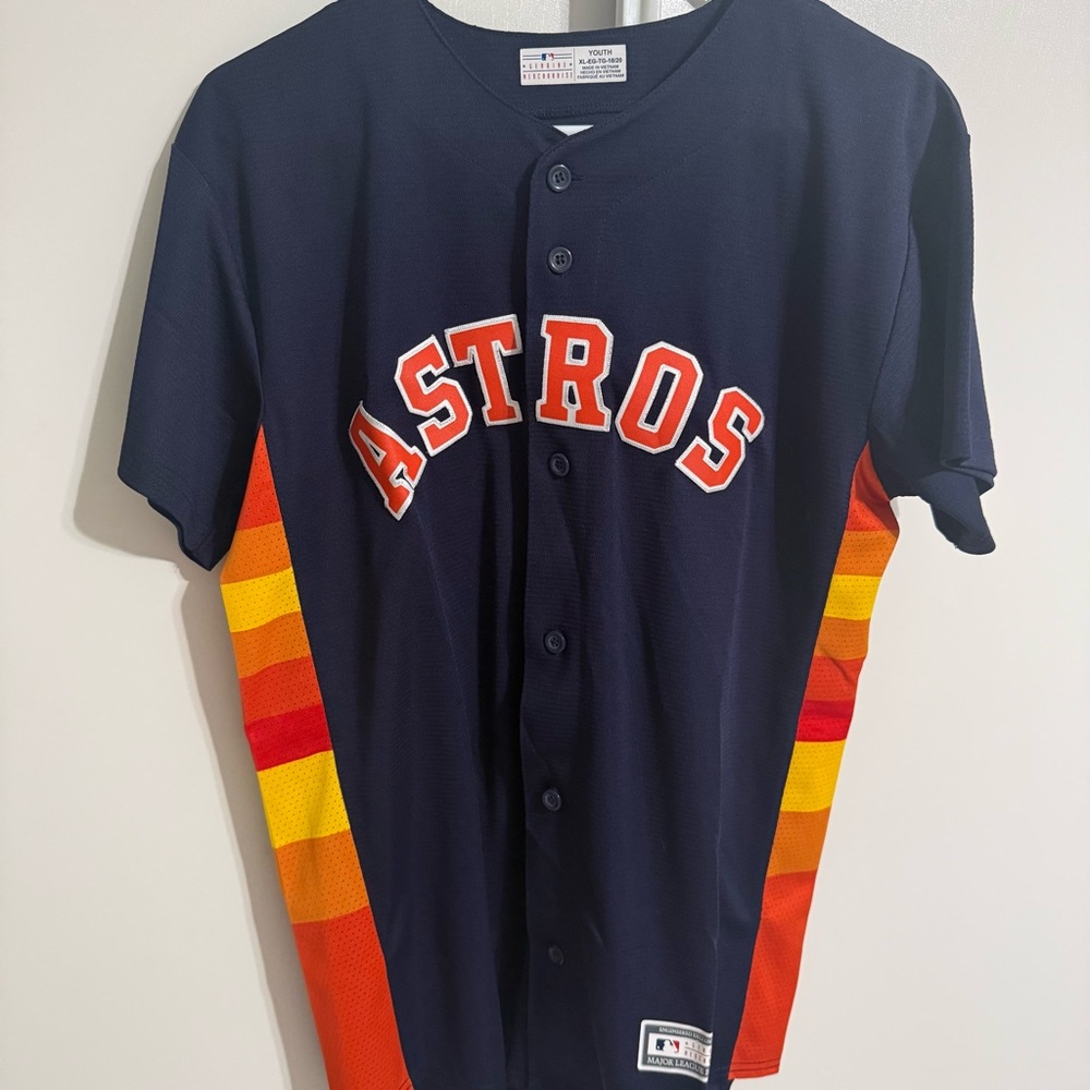 Houston Astros Springer Youth XL Jersey